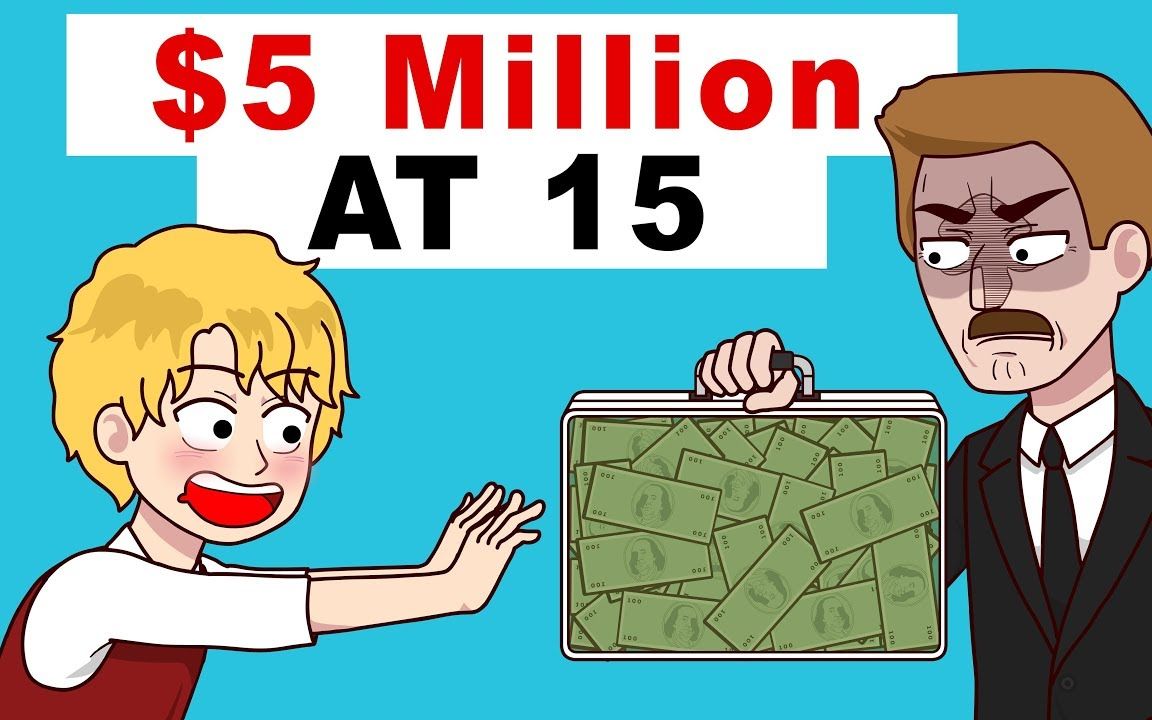 15岁男孩在网上乱买东西，却意外获得3千万，过上为所欲为的生活